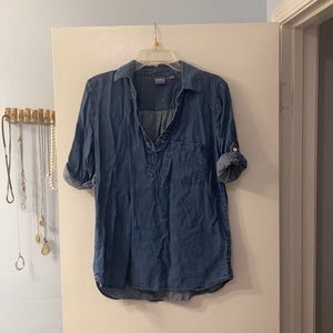 New York & Company denim shirt